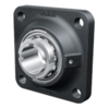 Flanged bearing unit square Eccentric Locking Collar RCJA35-N